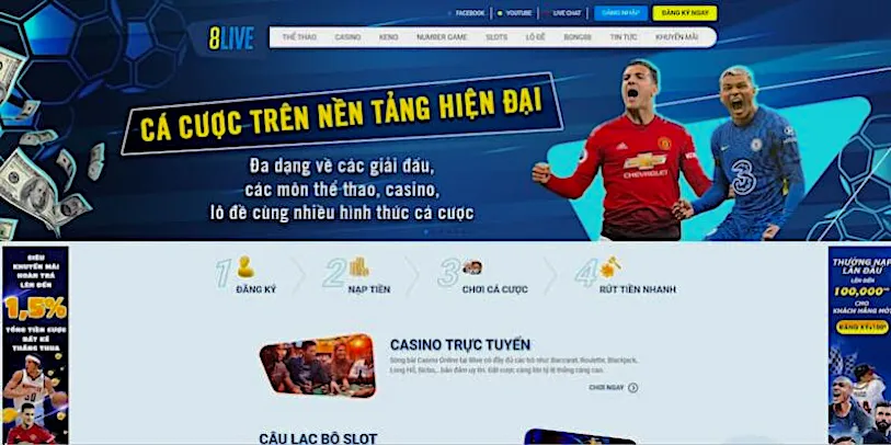 Ưu điểm nổi bật khi tham gia cá cược tại 8Live